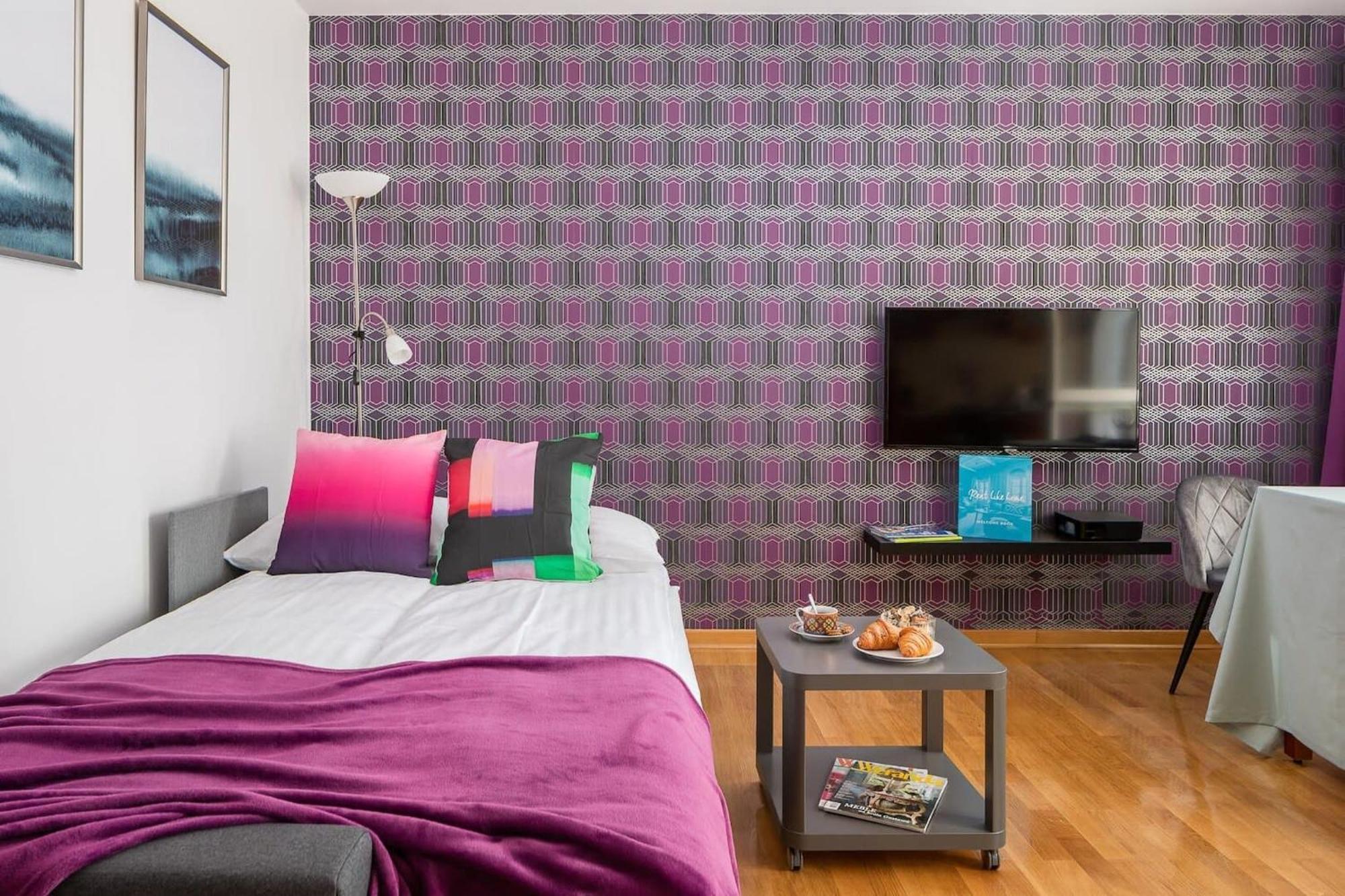 Elektoralna 12A - Colorful Apartment With Balcony By Noclegi Renters ワルシャワ エクステリア 写真